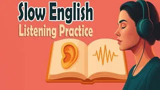 Thumbnail: Learn English Every Day | Slow Podcast Listening + Shadowing | Speak English with Confidence (A1–A2)