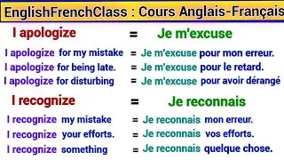 Thumbnail:  English - French Class : Cours d'anglais-français