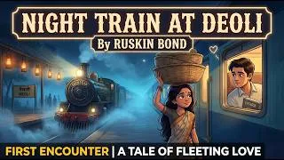 Thumbnail: Night Train at Deoli | By Ruskin Bond | Animated Story Overview