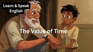 Thumbnail: The Value of Time | A Powerful Motivational Story to Learn English | Improve Listening Skills