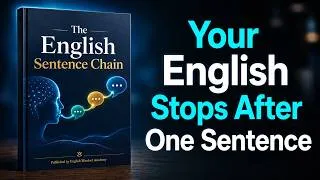 Thumbnail: Why Your Next English Sentence Never Comes — Build Continuous Speaking Flow | Full Audiobook