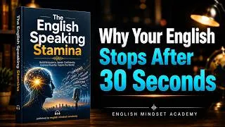 Thumbnail: Your Mind Goes Blank After 30 Seconds of English — Build Your Speaking Stamina | Full Audiobook
