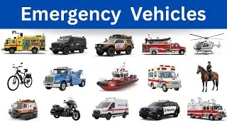 Thumbnail: Emergency Vehicles | Learn Names of Emergency Vehicles
