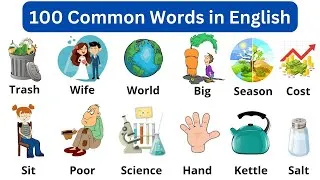 Thumbnail: 100 Common English Words for Every Day | English Vocabulary | English Practice