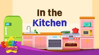 Thumbnail: In the Kitchen - Kids vocabulary -Learn English for kids