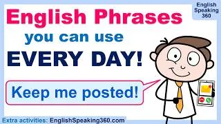 Thumbnail: English Phrases you can use EVERY DAY | Everyday English with Practice and a Final Quiz