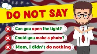Thumbnail: Common English Mistakes in Daily Conversations | Speak English More Naturally (A2-B1)