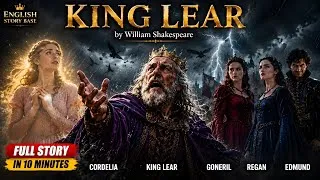 Thumbnail: King Lear by William Shakespeare | Full Story Explained in 10 Minutes | English Story & Moral Lesson