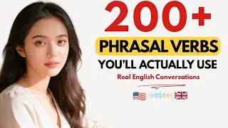 Thumbnail: 200+ English Phrasal Verbs You'll Actually Use Every Day | English Podcast