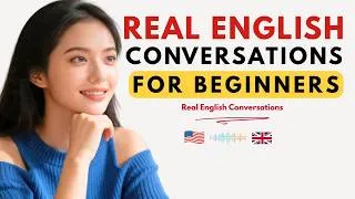 Thumbnail: Real English Conversations for Beginners | Everyday Listening & Speaking Podcast