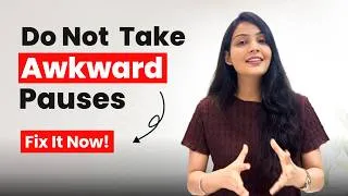 Thumbnail: The Secret to Speaking Without Awkward Silences | Shruti Sharma EnglishYaari #learnenglish #english
