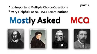 Thumbnail: Mostly Asked MCQs from English Literature | Important MCQ from English Literature | EngLiterature