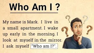 Thumbnail: English Learning Through Stories 🌟 120+ Daily Useful Sentences || Who am I 