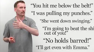 Thumbnail: “You had it coming!” 14 FIGHTING EXPRESSIONS in English