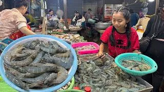 Thumbnail: Enjoy Country Life: Little girl buy river shrimp for cooking - Yummy shrimp recipe