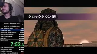 Thumbnail: Majora's Mask 100% NMG Speedrun in 4:34:23