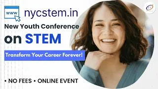 Thumbnail: New Youth Conference 2026 — Online STEM Summit for Students | Nov 8 | Register at nycstem.in