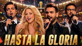 Thumbnail: “HASTA LA GLORIA | Shakira ft Il Volo – FIFA World Cup Anthem Album (Global  Unity & Victory)”