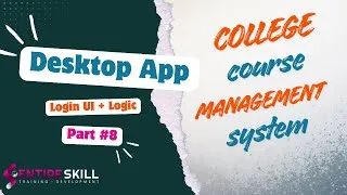 Thumbnail: College Course Management System in Java Swing + MySQL | Login UI and Logic | Entire Skill