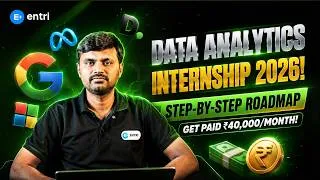 Thumbnail: Data Analytics Internship எப்படி கிடைக்கும்? 💰 ₹40,000 வரை Stipend | Complete Guide (Tamil)
