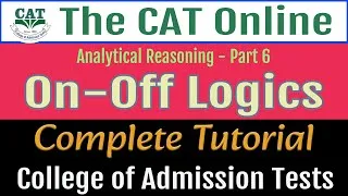 Thumbnail: Analytical Reasoning Part 6: On-Off Logic Questions | Complete Lesson by Muhammad Idrees