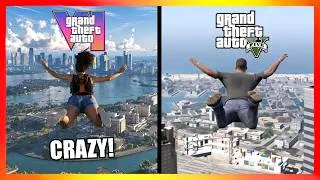Thumbnail: GTA 6 vs. GTA 5 | Insane Details Comparison 🔥 (Netflix Extended Look)