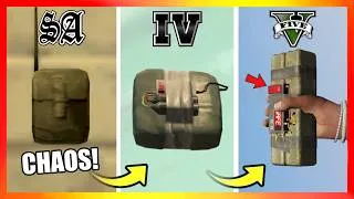 Thumbnail: 💥 STICKY-BOMBS LOGIC in GTA Games! (GTA 3 → GTA 5)