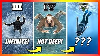 Thumbnail: How DEEP Are OCEANS in GTA Games? (GTA 3 → GTA 5)