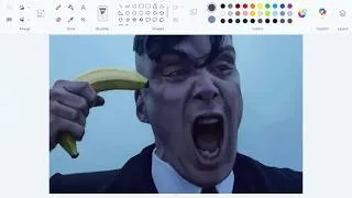Thumbnail: I spent 14 HOURS drawing this meme in MS PAINT... (speedpaint)