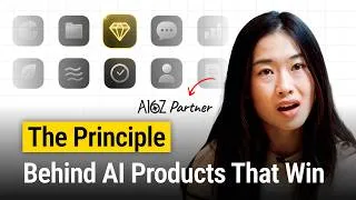 Thumbnail: Everyone Builds, Ships, and Sells. Winners Do It Differently. | Kimberly Tan, a16z Investing Partner