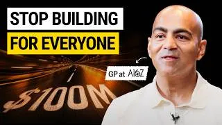 Thumbnail: The Fastest Path to a $100M AI Business | Anish Acharya, a16z GP