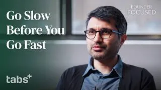 Thumbnail: The FIRST Thing Every Founder Must Get Right | Tabs, Ali Hussain