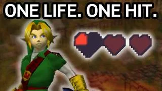 Thumbnail: Can You Beat Ocarina of Time Without Getting Hit?