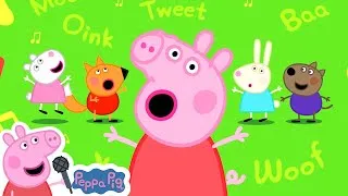 Thumbnail: Animal Noises Song with Peppa Pig  | Peppa Pig Songs | Peppa Pig Nursery Rhymes & Kids Songs