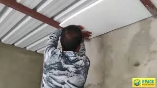 Thumbnail: How to Make Cool Tin Shed Roof by EPS Thermocol Sheets - EPACK India