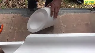 Thumbnail: How to Cut a 90 Degree Return Elbow of Thermocol Pipe Section?