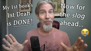 Thumbnail: My 1st Book's Initial Draft is Done! (Now for the work ahead...) (ASMR)
