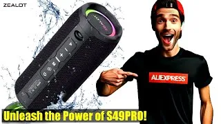 Thumbnail: Ultimate ZEALOT S49PRO Portable Bluetooth Speaker Review and Demo | Best Waterproof Sound Box