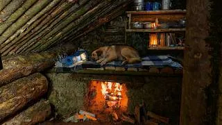 Thumbnail: Heated Clay Bed & Terrace: 30 Days Solo Bushcraft Build