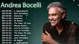 Thumbnail: Andrea Bocelli Ultimate Playlist 2026 – Timeless Opera and Classical Masterpieces