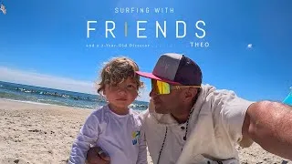 Thumbnail: Surfing With Friends… and a 2 Year Old Director Named Theo.  #epicbucketlist #surf #surfing