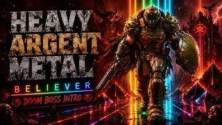 Thumbnail: Believer but it's a DOOM Boss Intro // Heavy Argent Metal