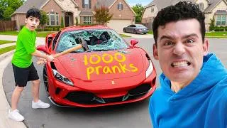 Thumbnail: I did 1,000 Pranks On My Brother | 24 HOUR PRANKS (PART 5)