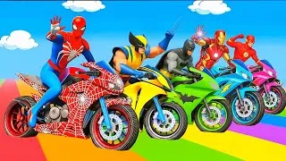 Thumbnail: Spider-Man Rescue batman vs iron man vs venom funny Game GTA 5 superhero