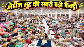 Thumbnail: सूरत की सबसे बड़ी लेडीज सूट फैक्ट्री | Ladies Suit Manufacturer Surat,Ladies Suit Market,cotton suit
