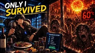 Thumbnail: Everyone Died in the Heat Apocalypse But infinity system Made Me Invincible| Manhwa explained Hindi|