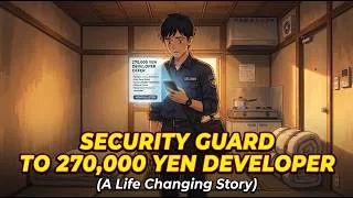 Thumbnail: He Had Nothing — A Night Guard Who Taught Himself to Code and Changed His Life