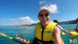 Thumbnail: Whale Watching On Kayaks Feature - The Great Day Out Ch 7 TV