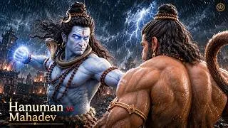 Thumbnail: Hanuman vs Mahadev: The Day Shiva Swallowed The Brahmastra | EPIC SHORT FILM