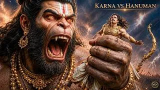 Thumbnail: Hanuman vs Karna: The Day Krishna Saved Karna | Untold Mahabharata Mystery